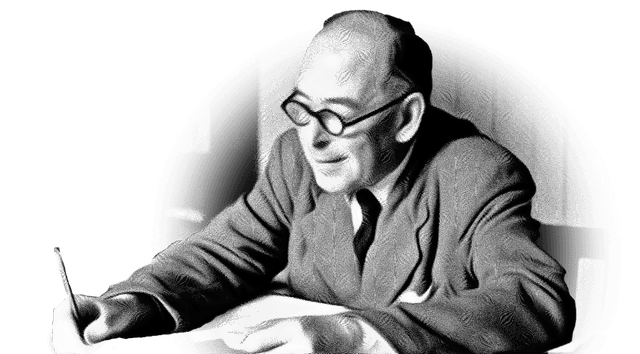 C.S. Lewis writing